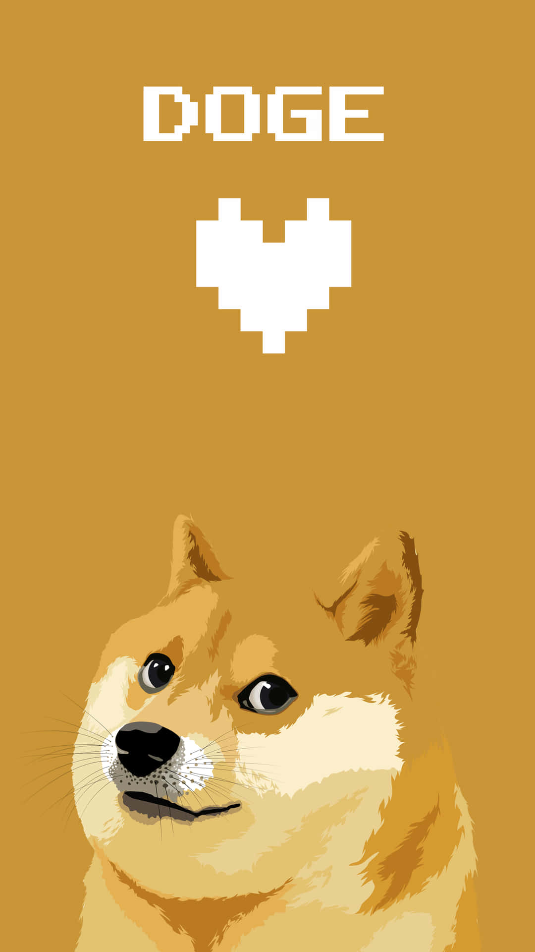 Doge Portrait Background