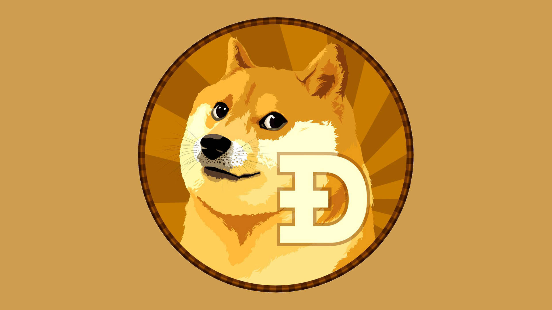 Dogecoin Doge Meme Background