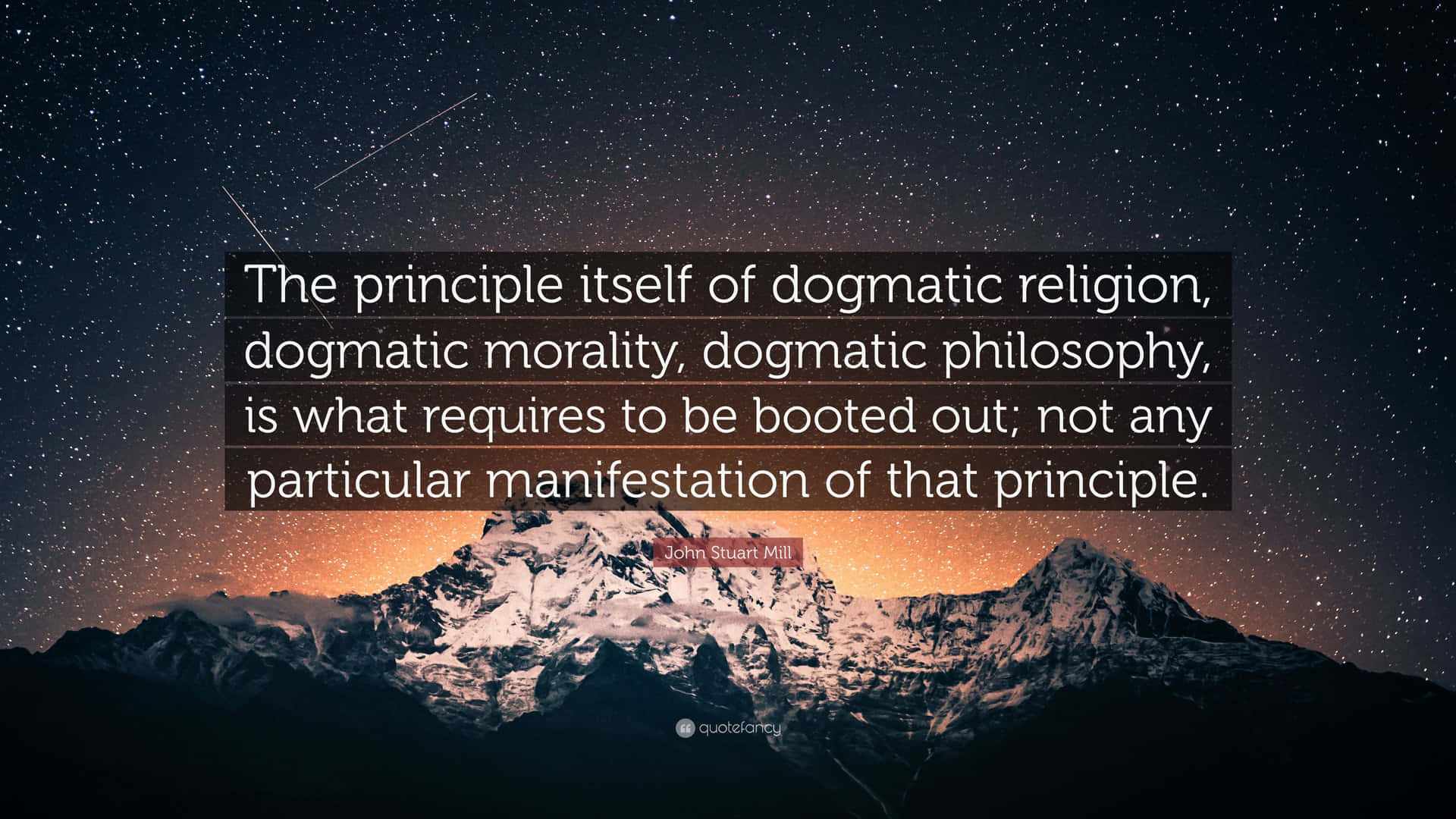 Dogmatic Religion, Morality, And Philosphy