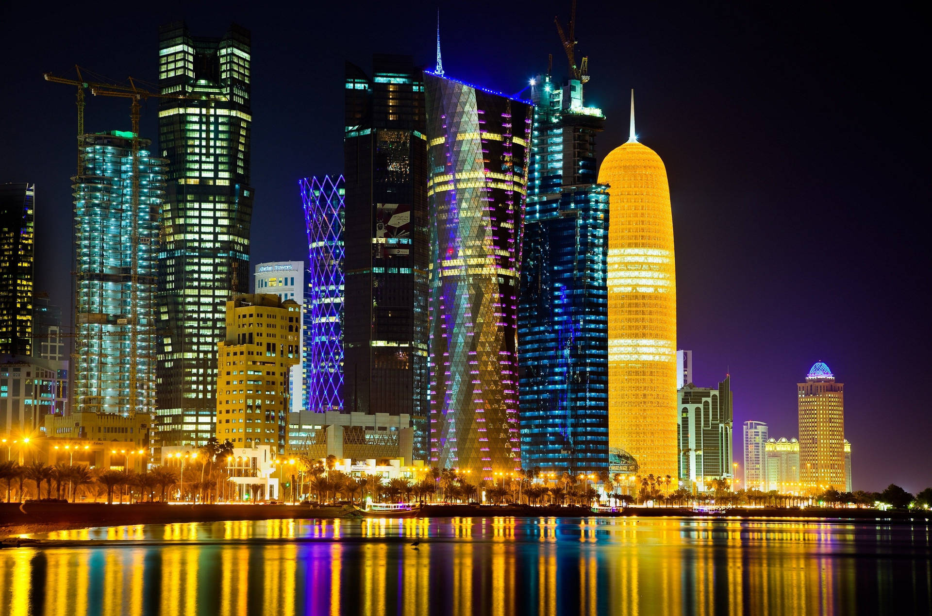 Doha Golden Skyscraper