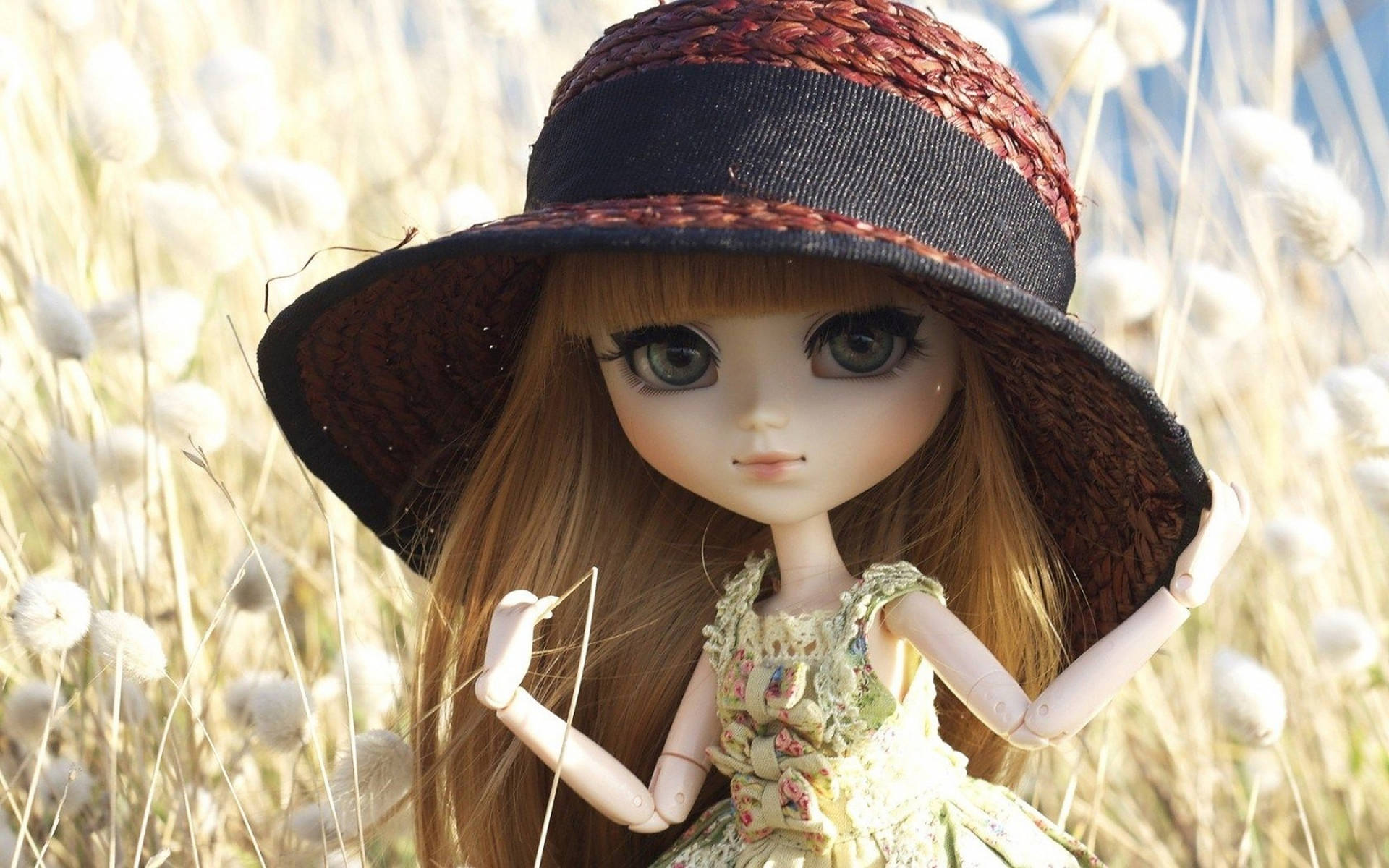 Doll With A Big Hat