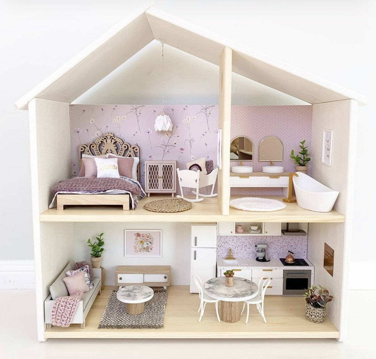 Dollhouse Miniature House Background