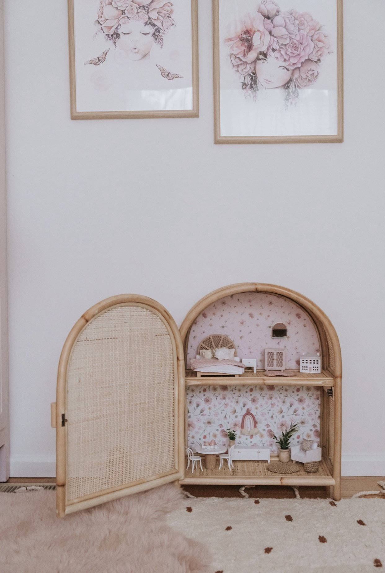 Dollhouse Rattan Furniture