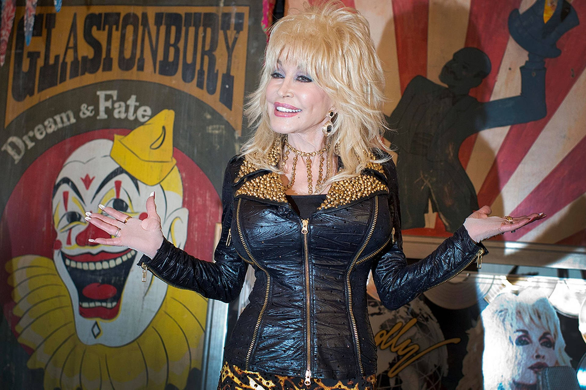 Dolly Parton Carnival Poster
