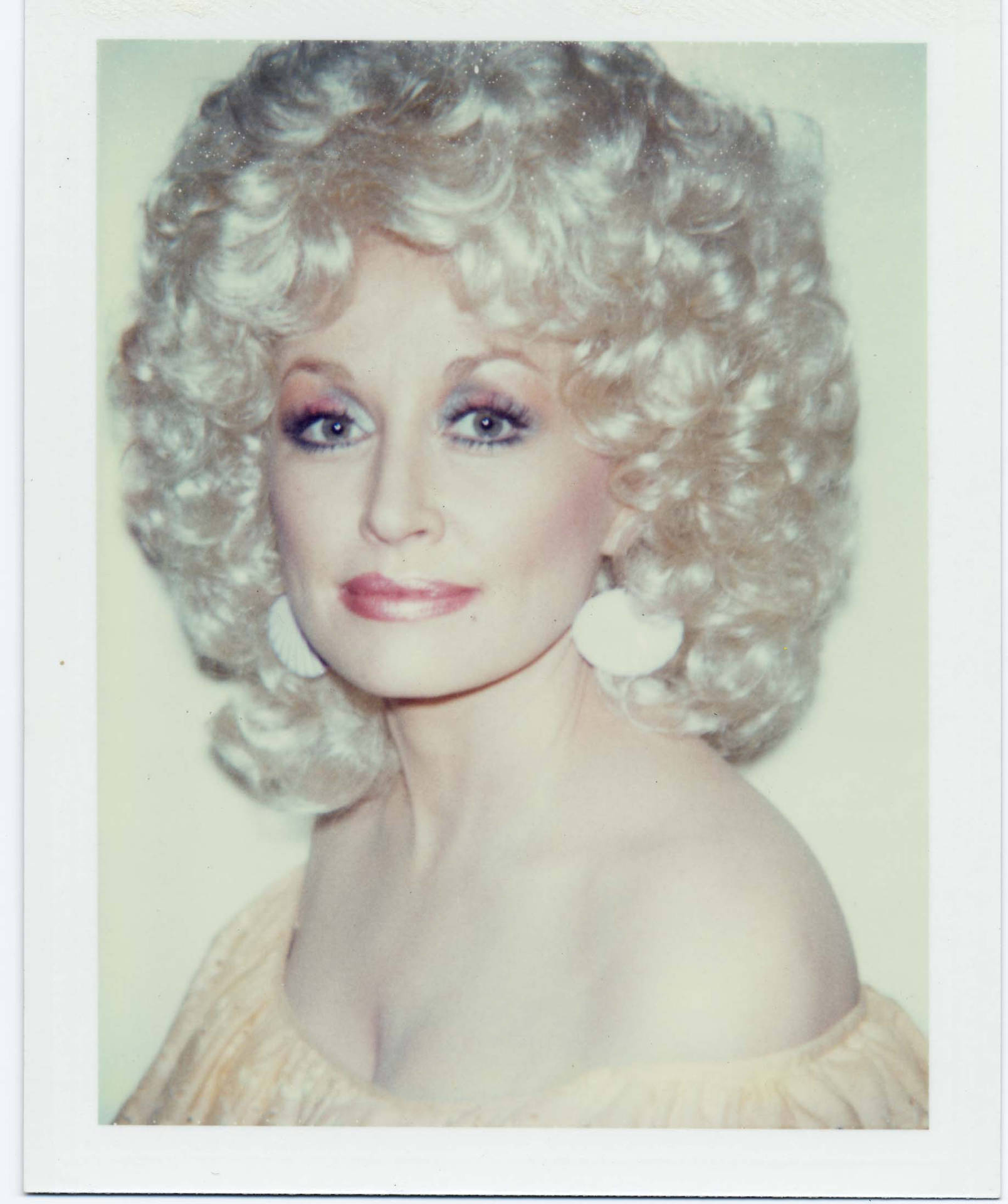 Dolly Parton Colored Vintage Photograph