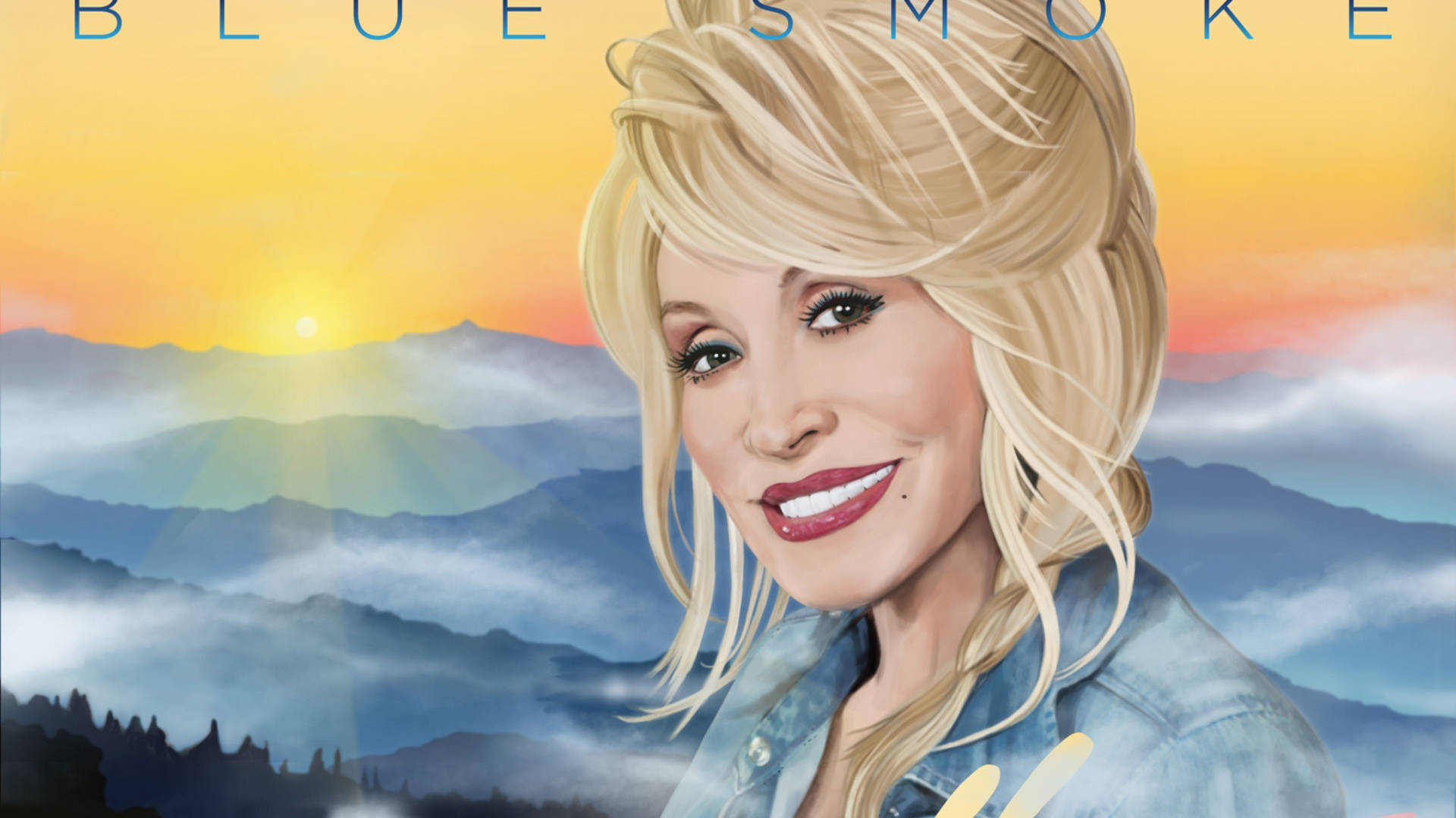 Dolly Parton Realistic Illustration
