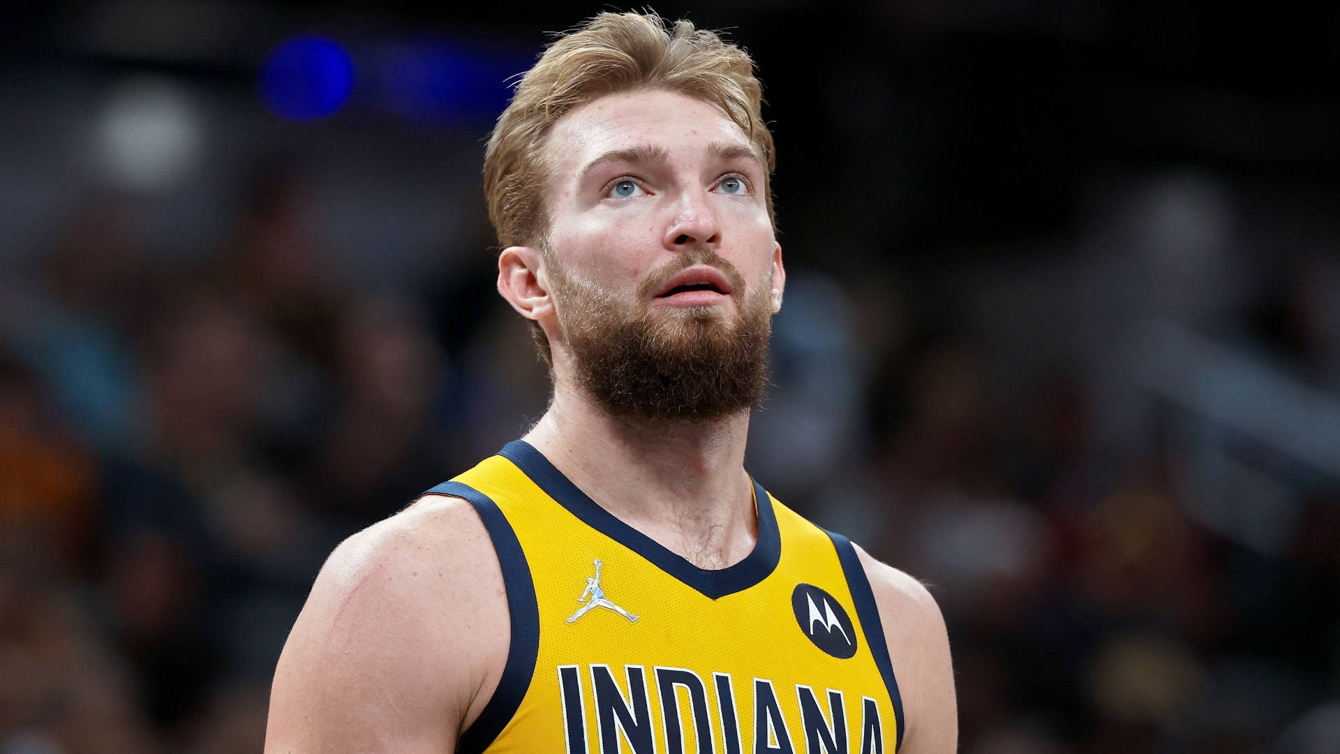Domantas Sabonis Indiana Pacers Jersey Background