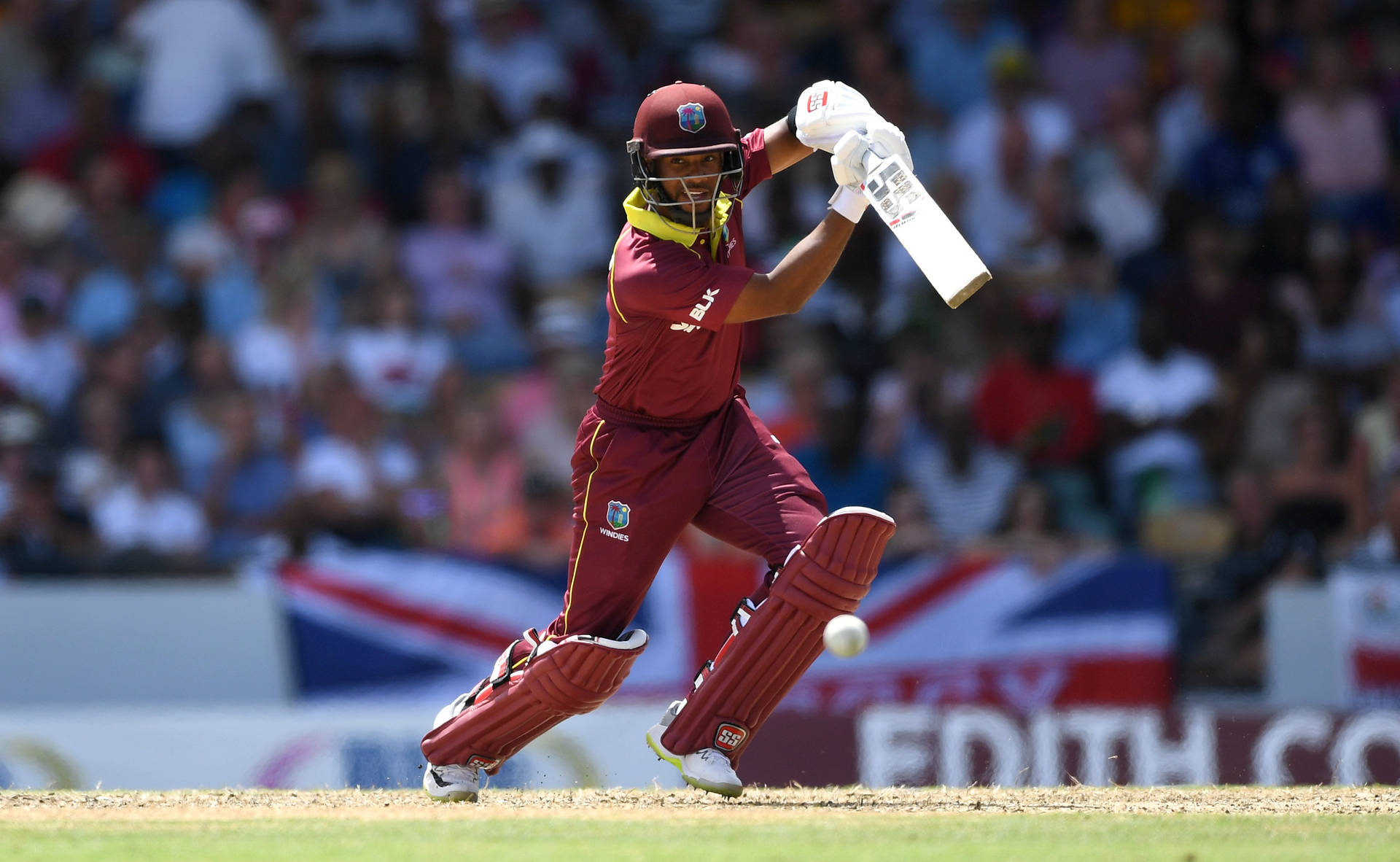 Dominant Shai Hope In Fiery Red Background