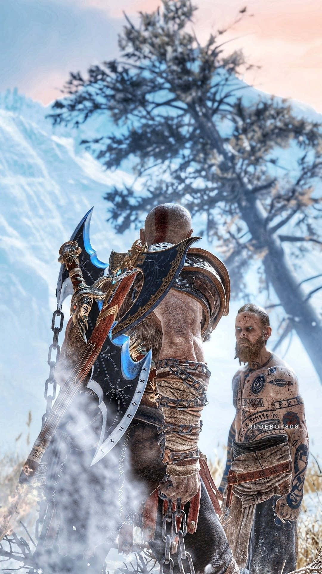 Dominate As Kratos In God Of War 5 Background