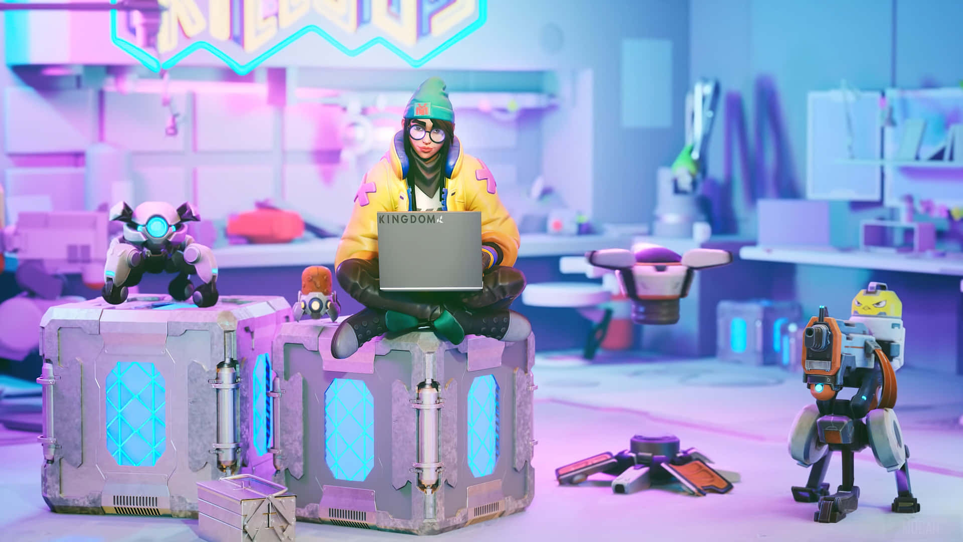 Dominate In-game As Killjoy Background