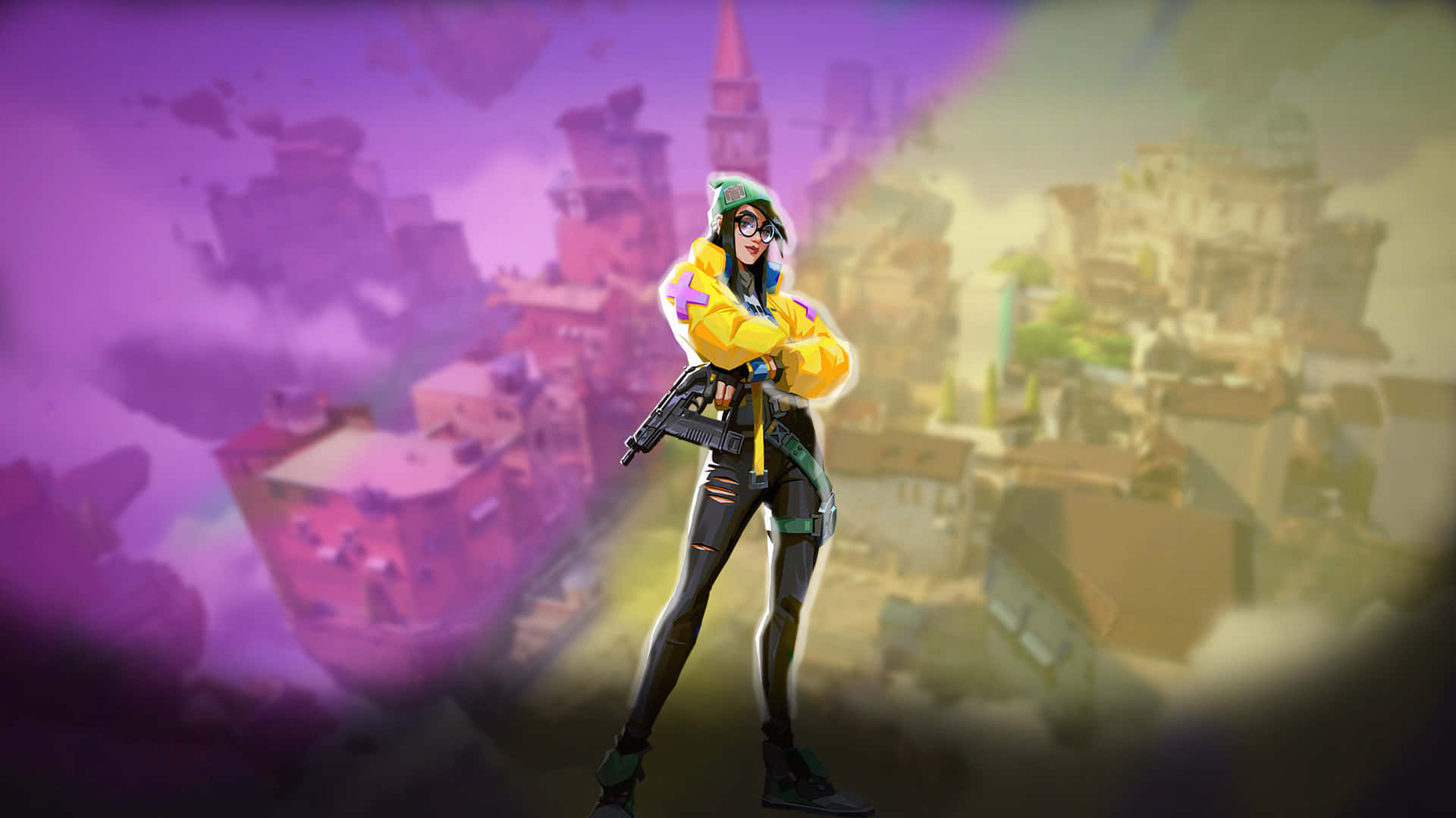 Dominate The Field With Killjoy's Innovative Abilities Background