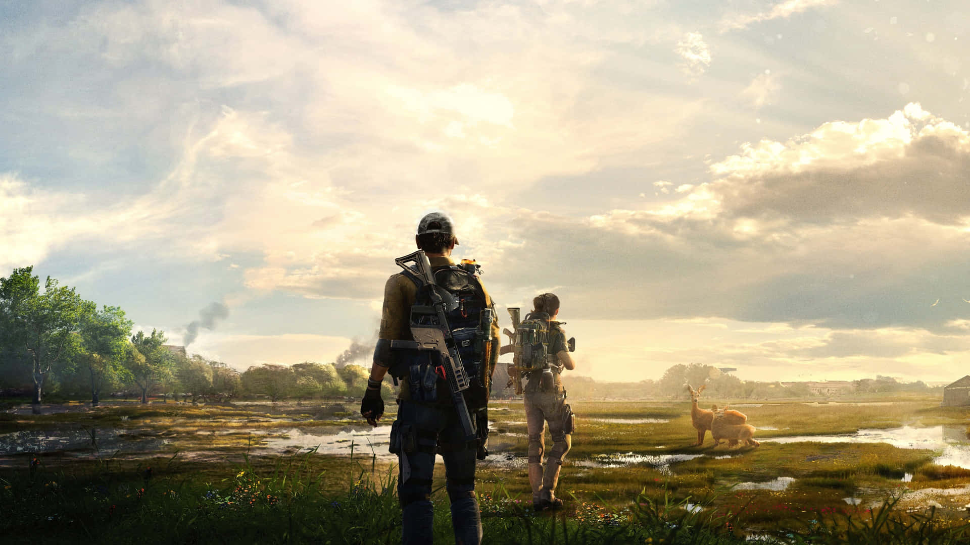Dominate Washington, D.c. In The Division 2 Background