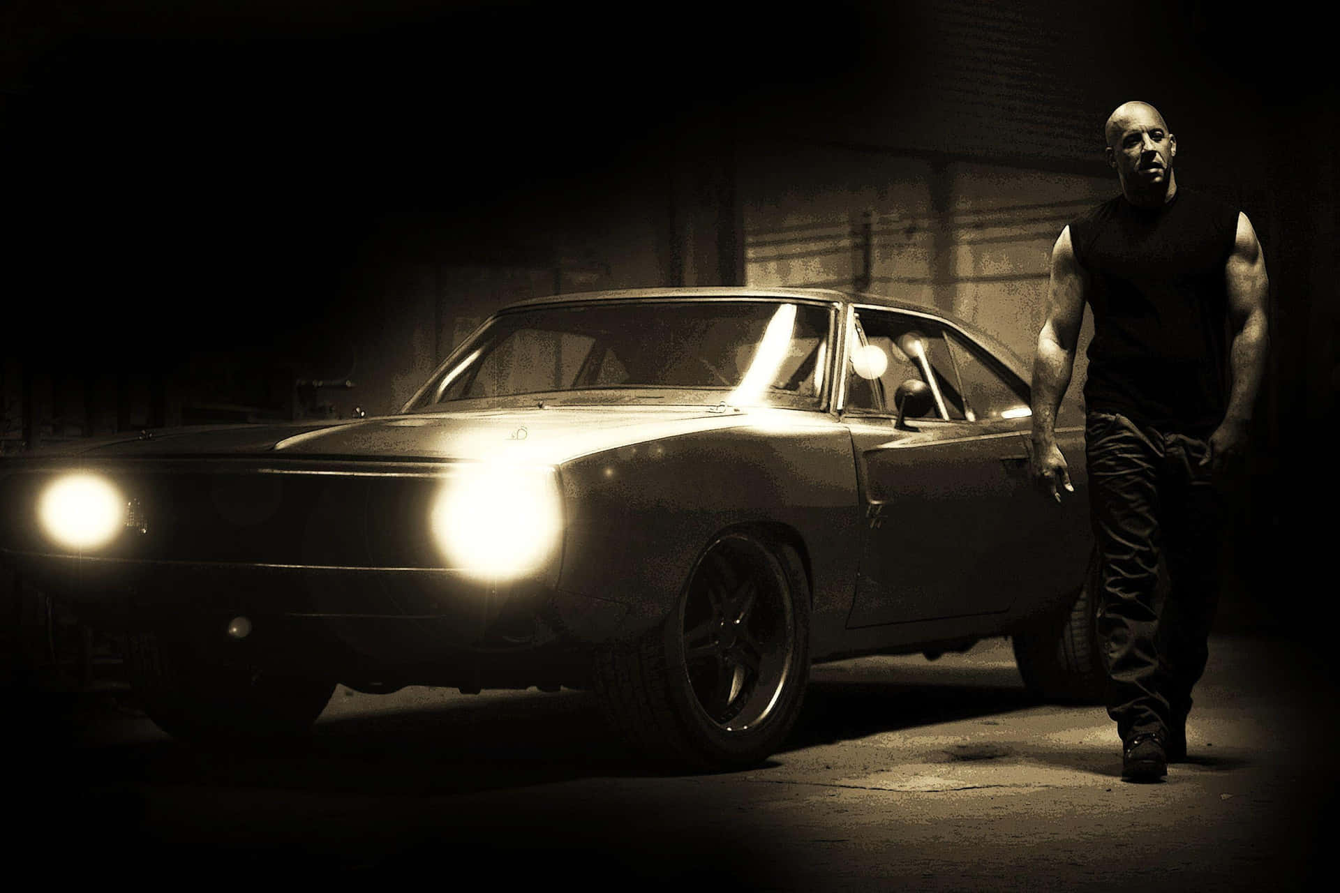 Dominic Toretto In Fast And Furious 1 Background