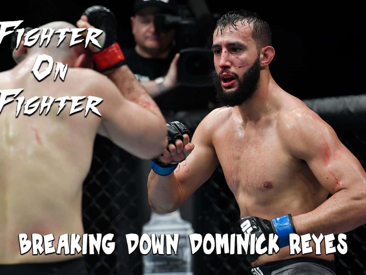 Dominick Reyes M M A Fight Intensity Background