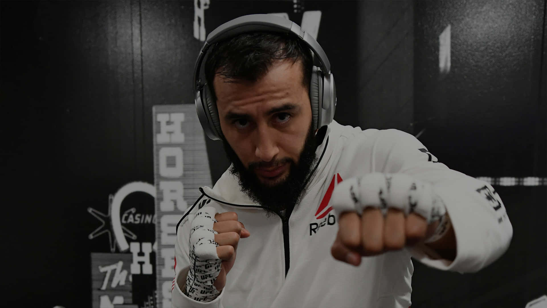 Dominick Reyes Pre Fight Focus Background