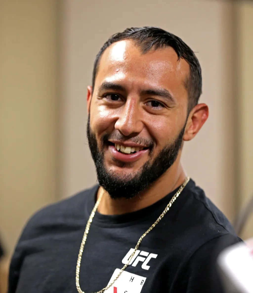 Dominick Reyes Smiling U F C Fighter
