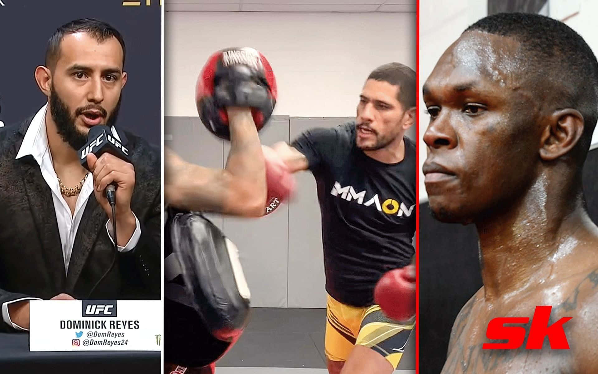 Dominick Reyes U F C Interview Trainingand Fight Moment