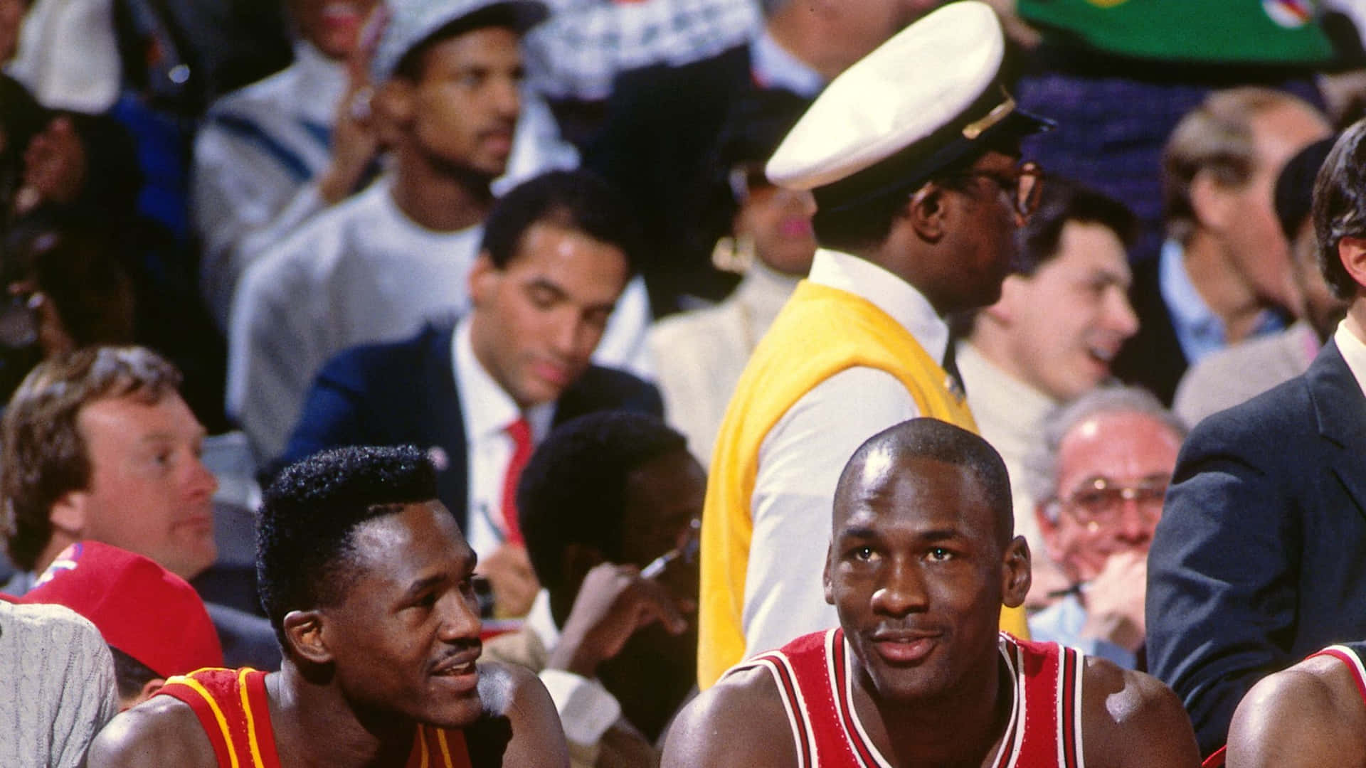 Dominique Wilkins Michael Jordan Photography Background