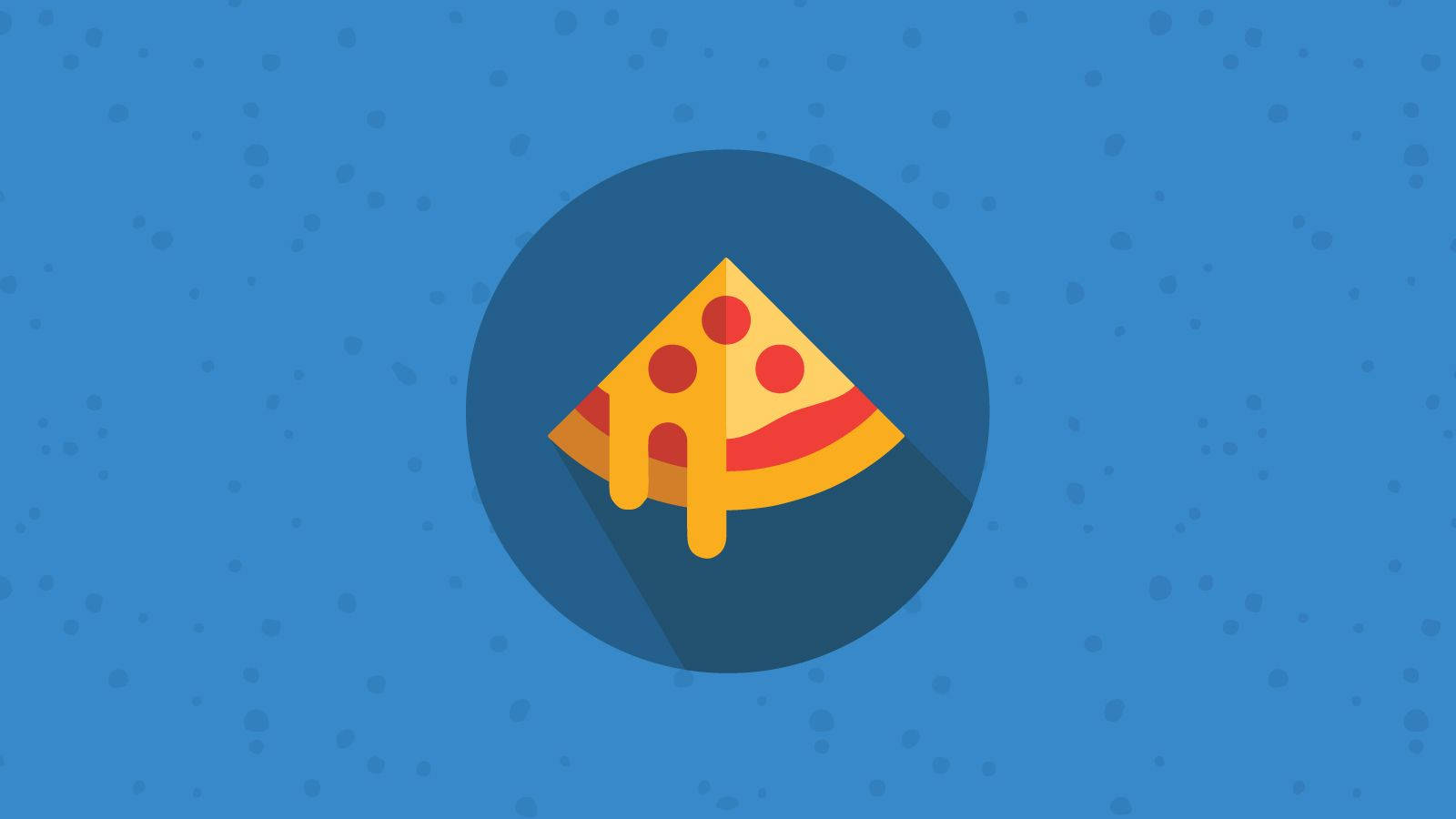 Dominos Pizza Vector Art Background