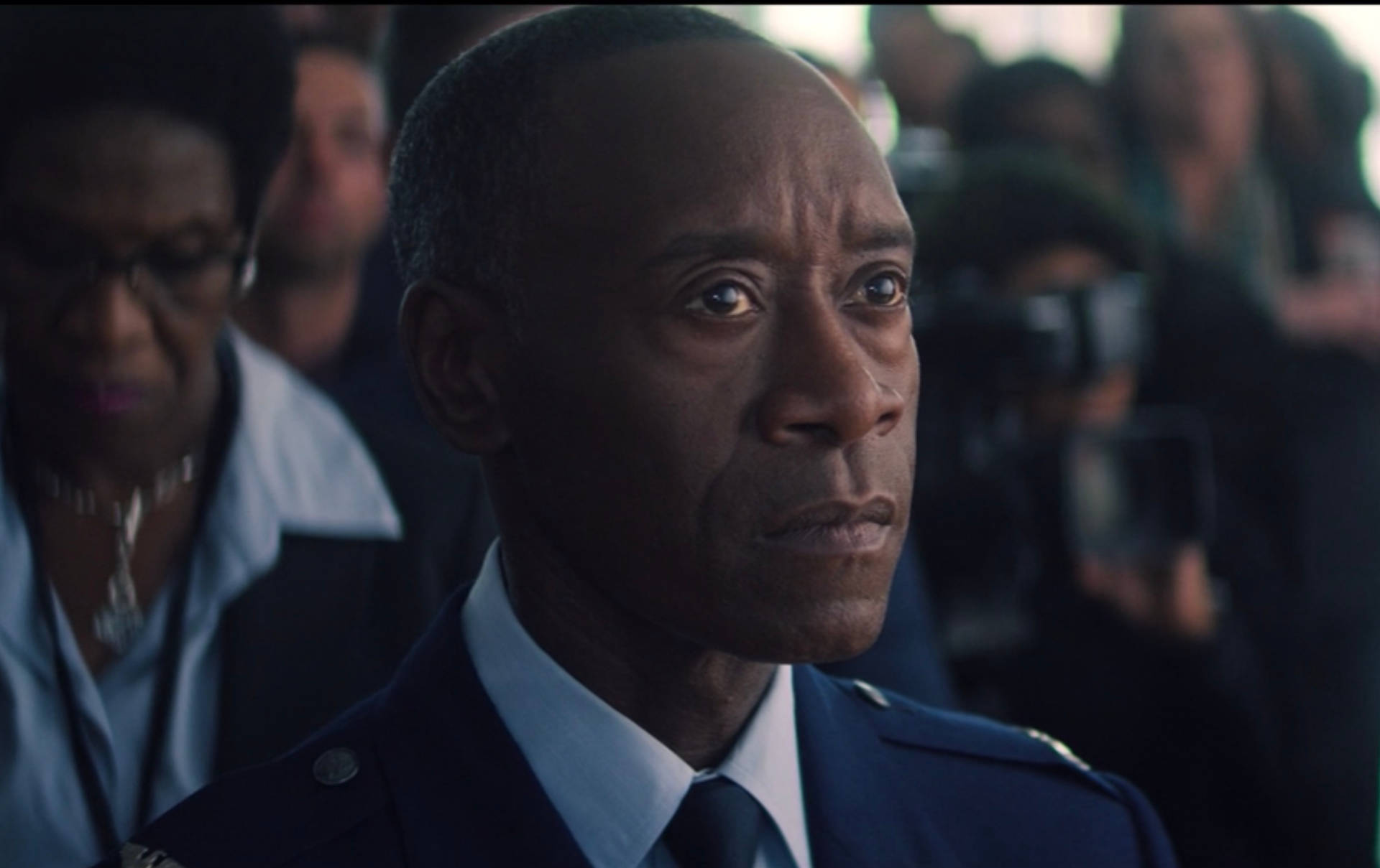 Don Cheadle In Avengers Background