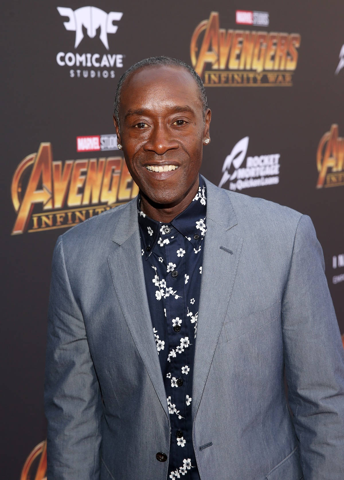 Don Cheadle In Marvel Screening Background