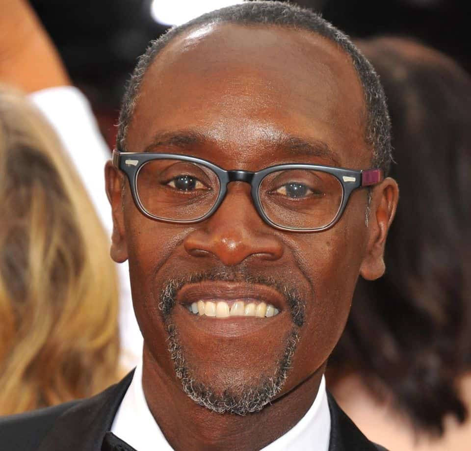 Don Cheadle With Crowd Background