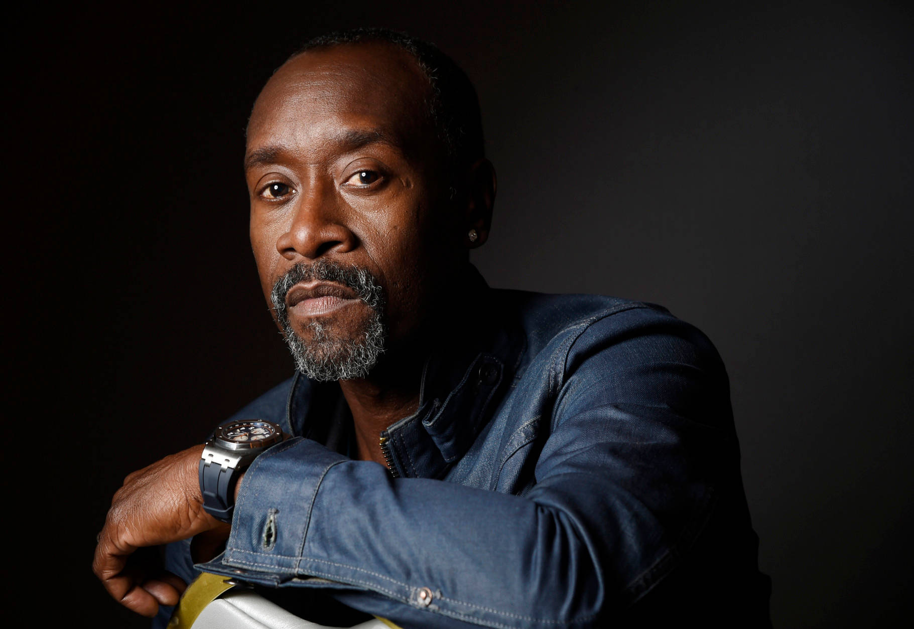 Don Cheadle With Moustache