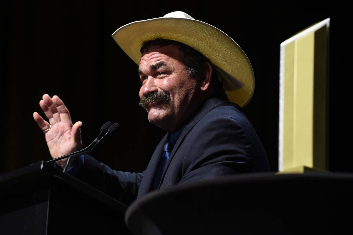 Don Frye Sharing His Speech Background