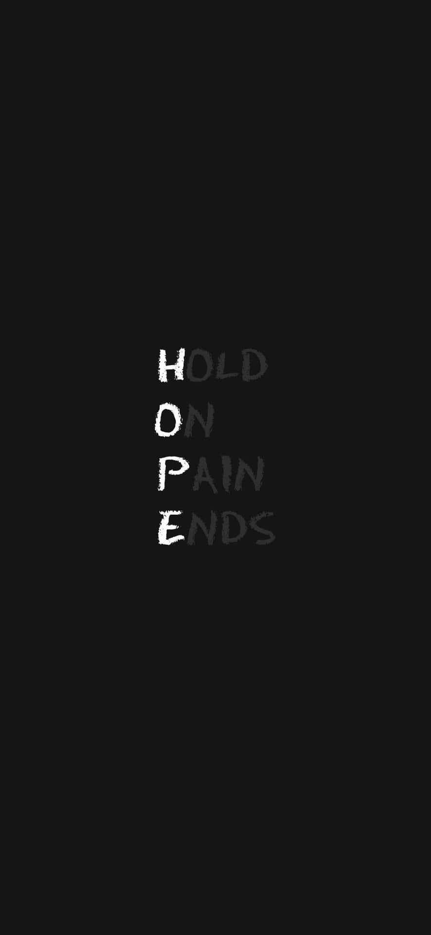 Don't Let Pain Hold You Down Background