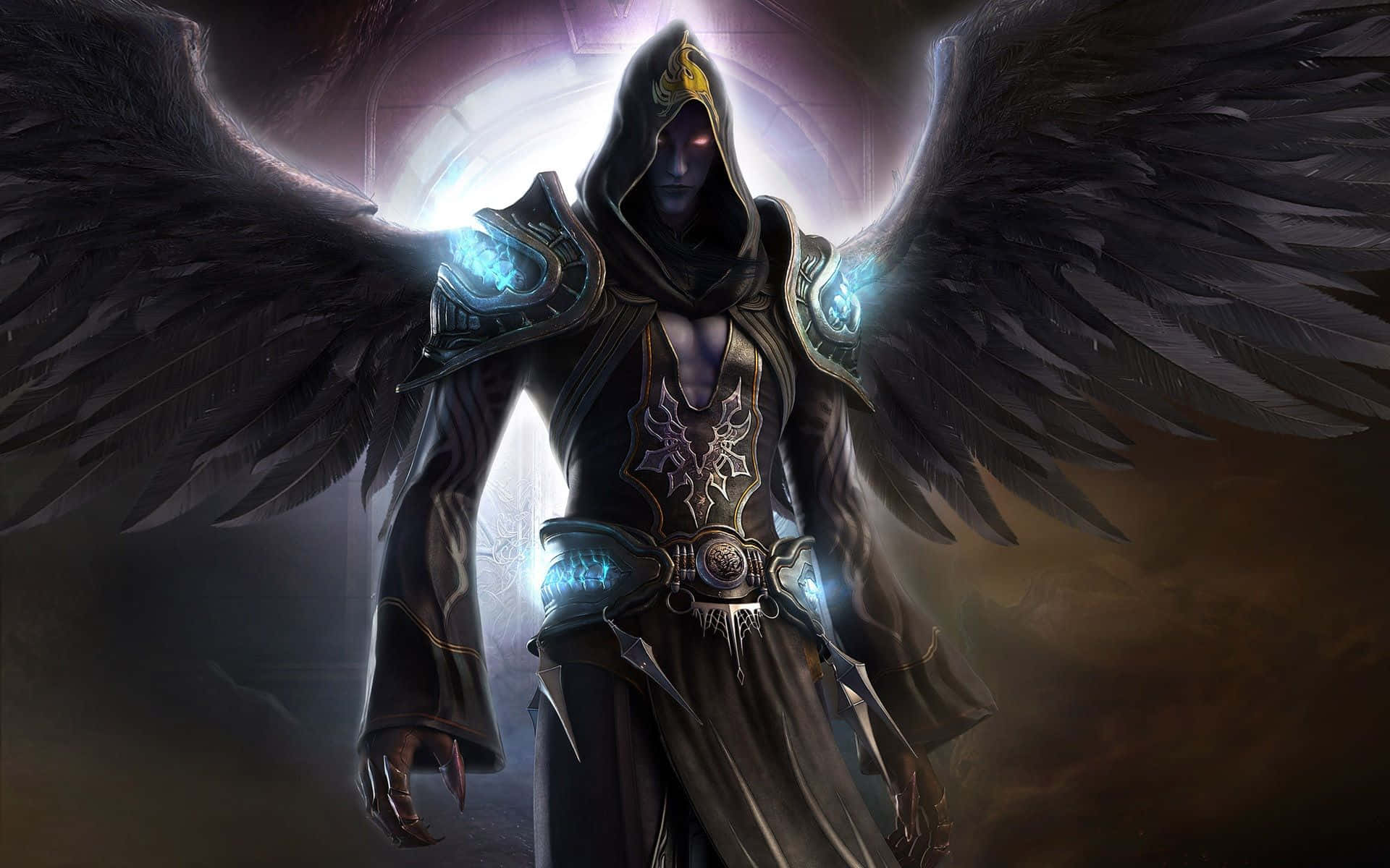 Don't Let The Dark Demon Take Control Background