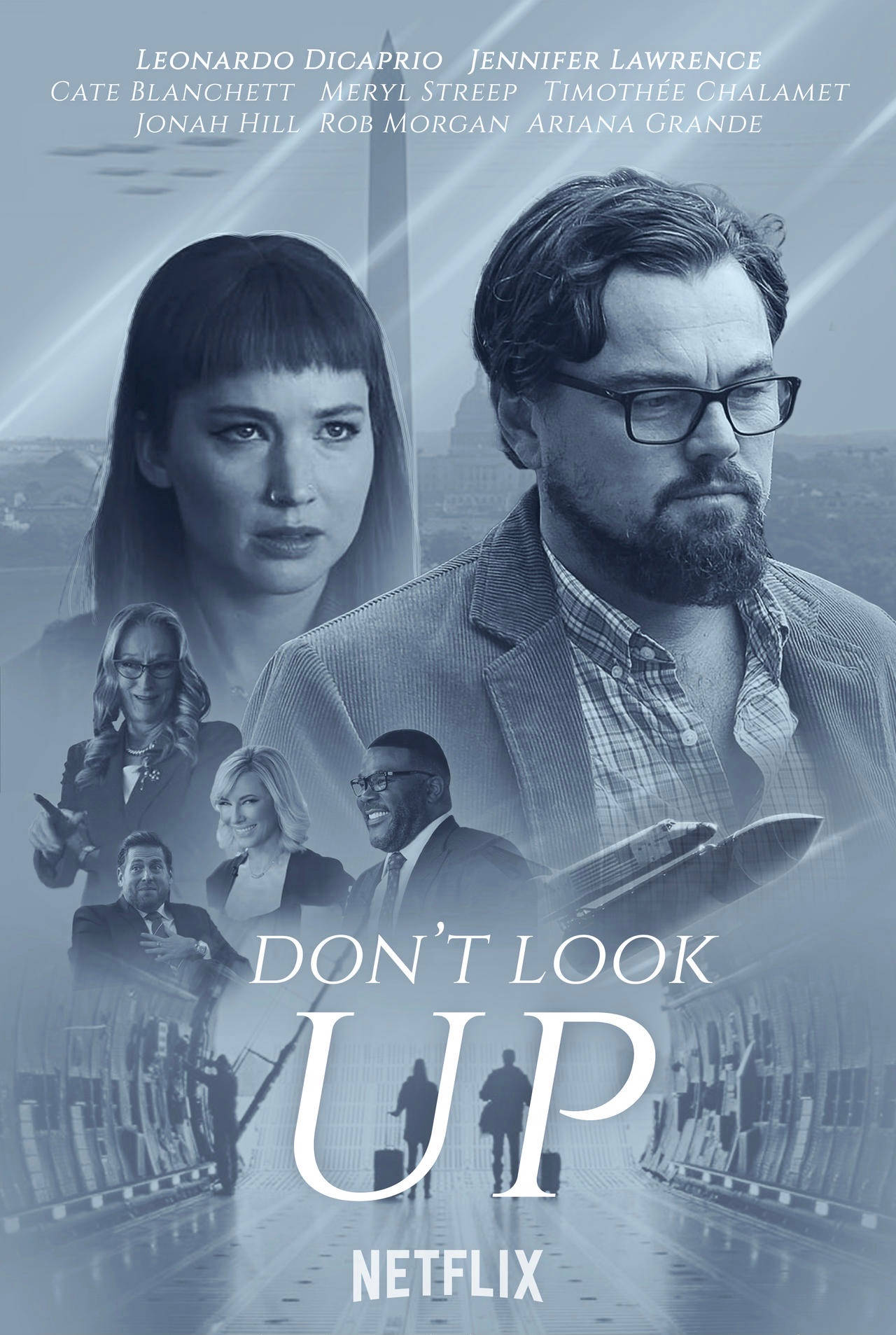 Don't Look Up Poster Background