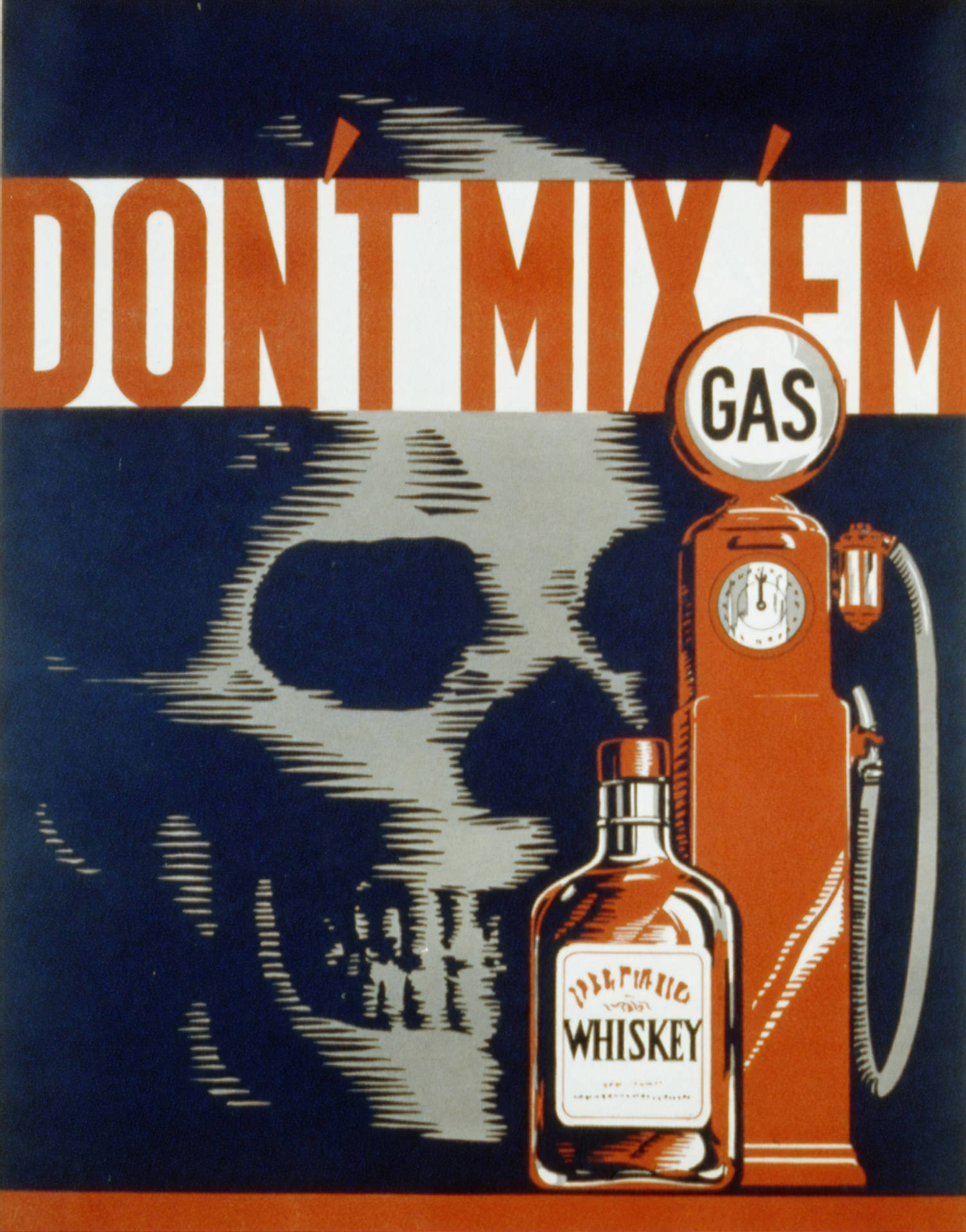Don't Mix Gas Graphic Background