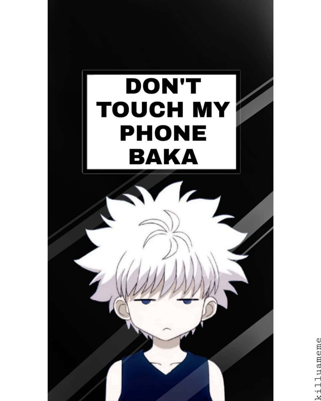 Don't Tempt Fate: Keep Your Hands Off My Phone! Background