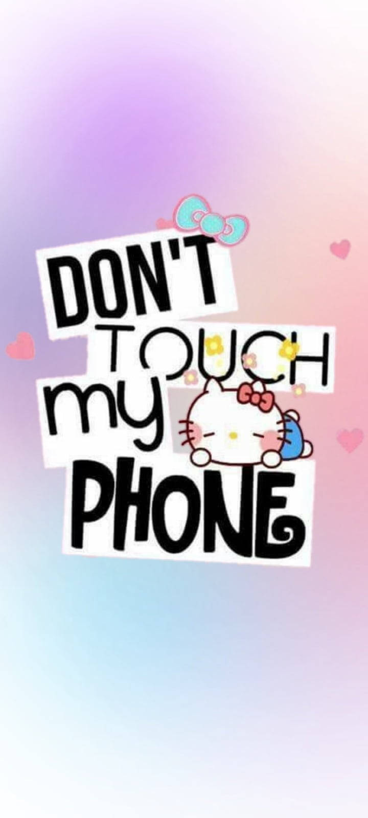 Don't Touch My Phone Tumblr Iphone Background