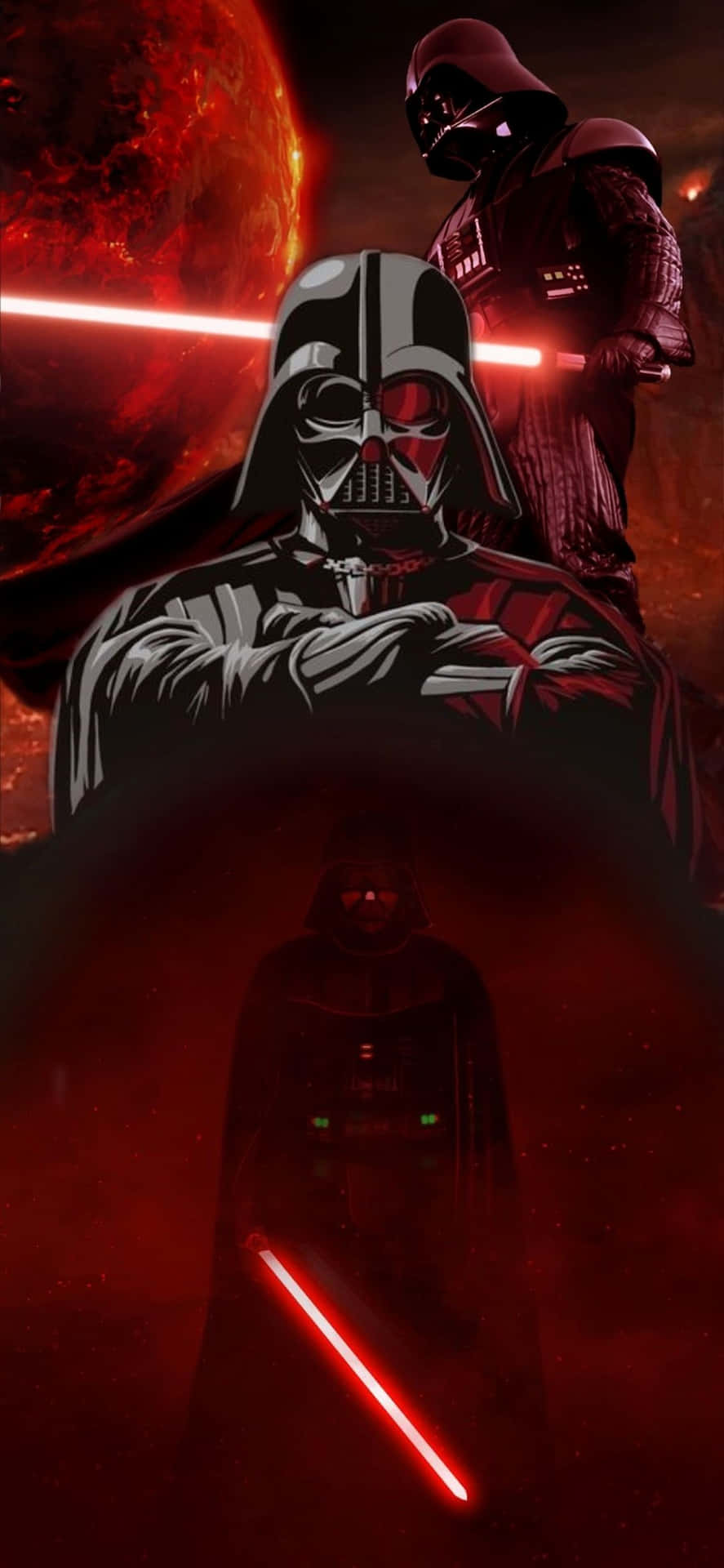 Don't Wait - Get The Ipad Pro With Darth Vader's Powerful Design Background