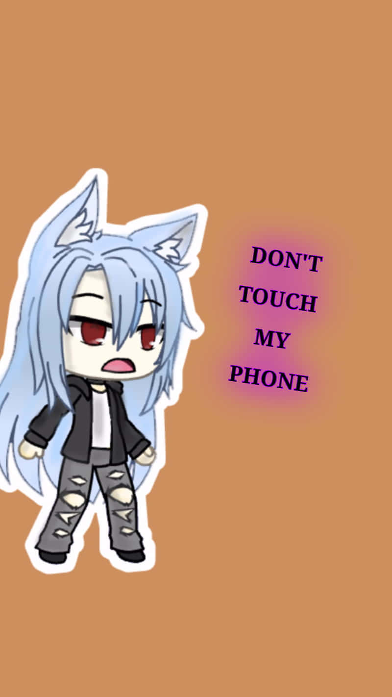Don't You Dare Try To Touch My Phone! Background