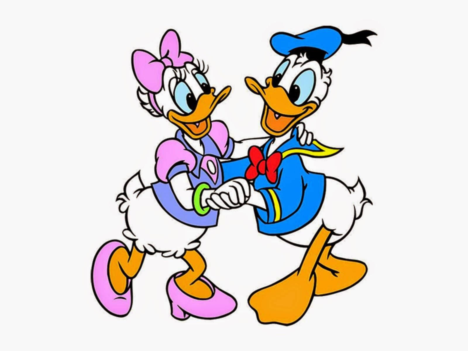 Donald Duck And Daisy Background