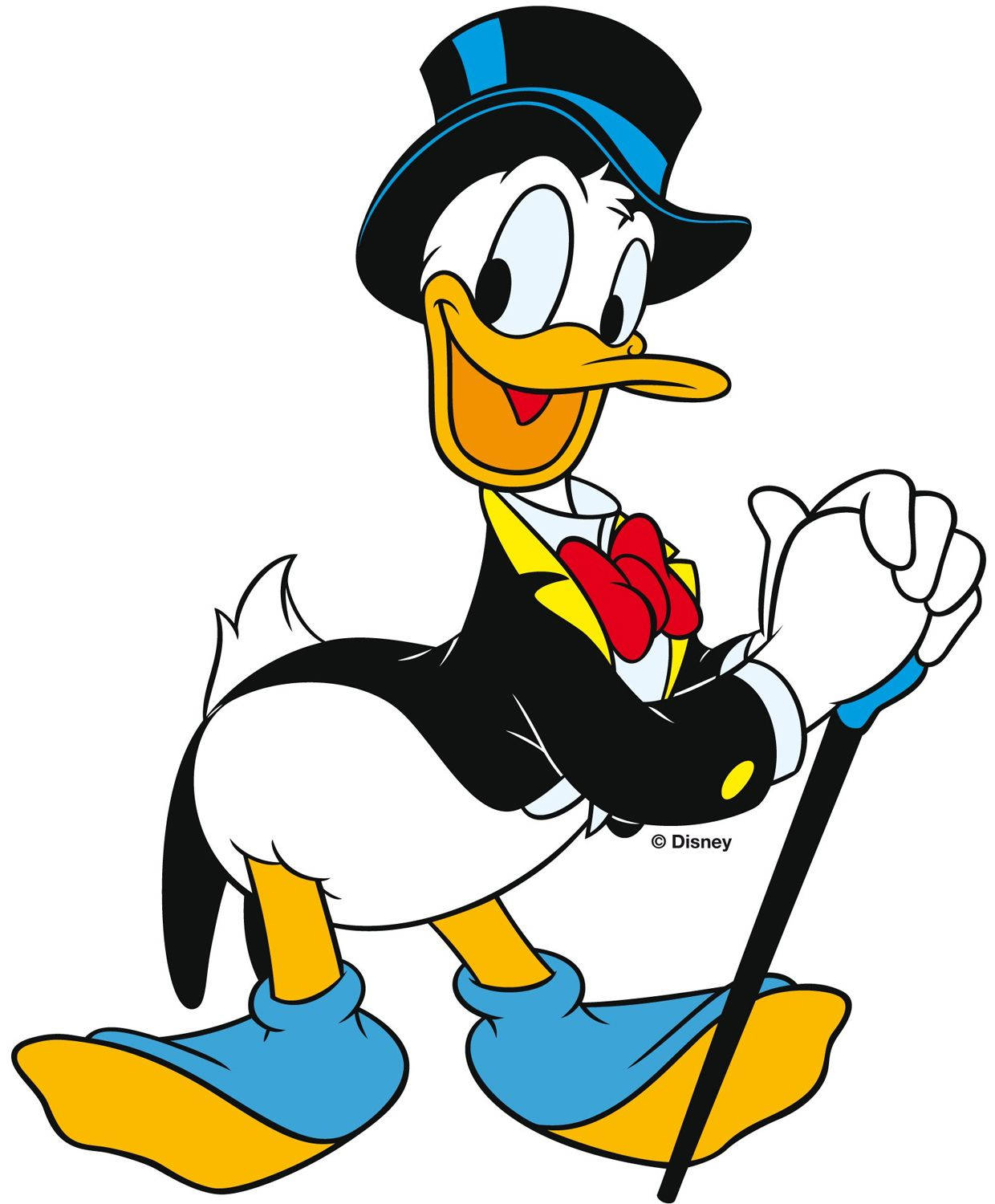 Donald Duck In Suit Background