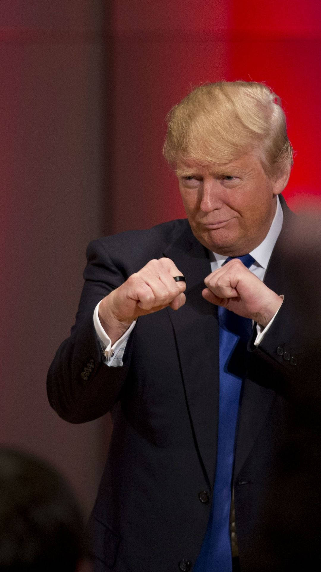 Donald Trump Ready To Take On His Critics! Background
