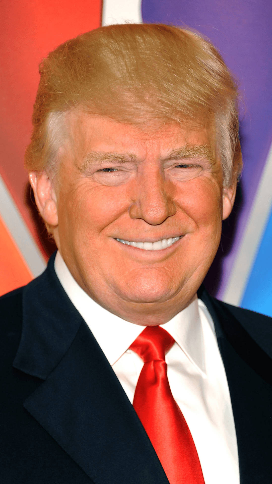 Donald Trump With Orange Hair Background