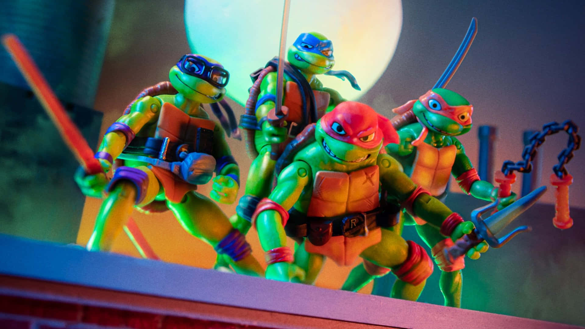Donatello, Raphael, Leonardo And Michelangelo - The Legendary Teenage Mutant Ninja Turtles