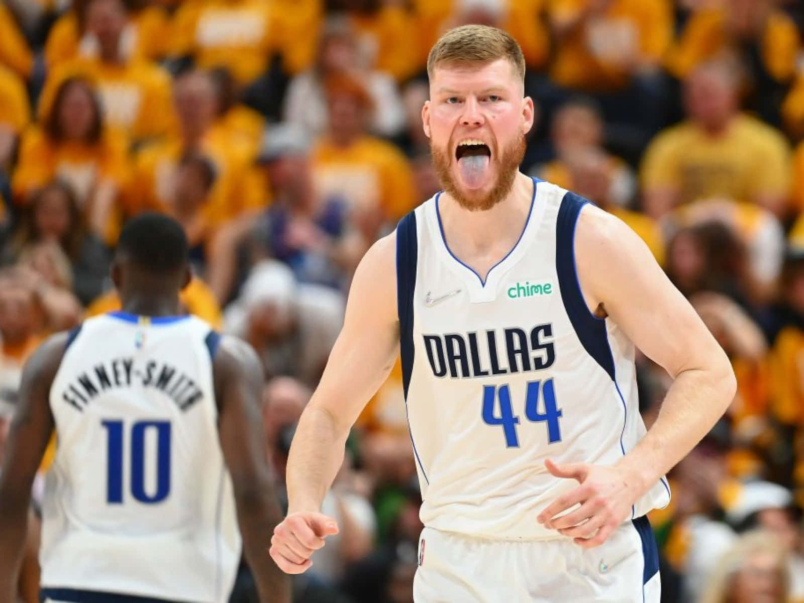 Doncic Game 7 Davis Bertans Background