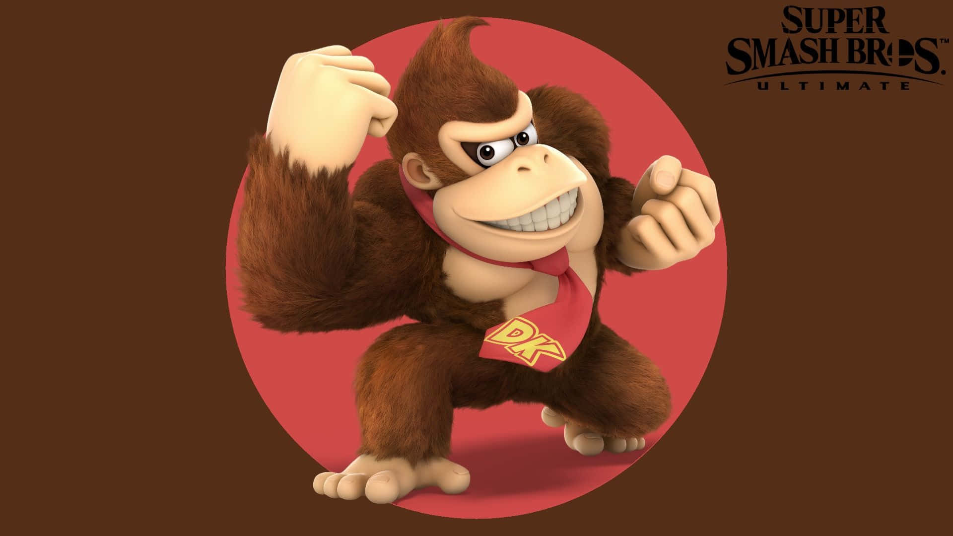 Donkey Kong In Action On An Exciting Adventure