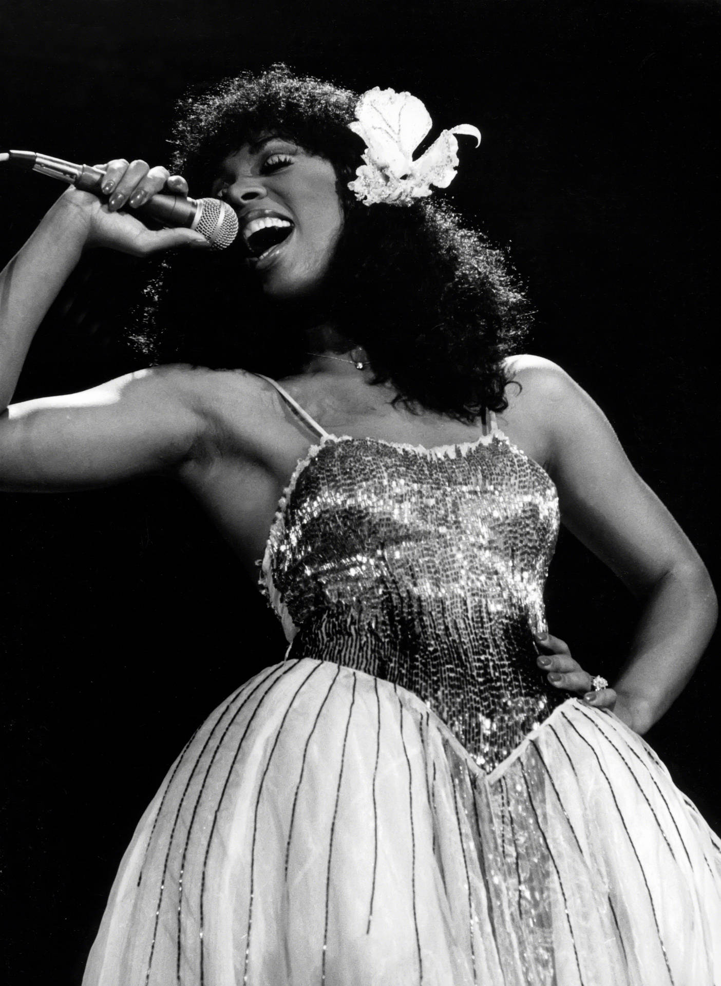 Donna Summer Singing New York City 1979