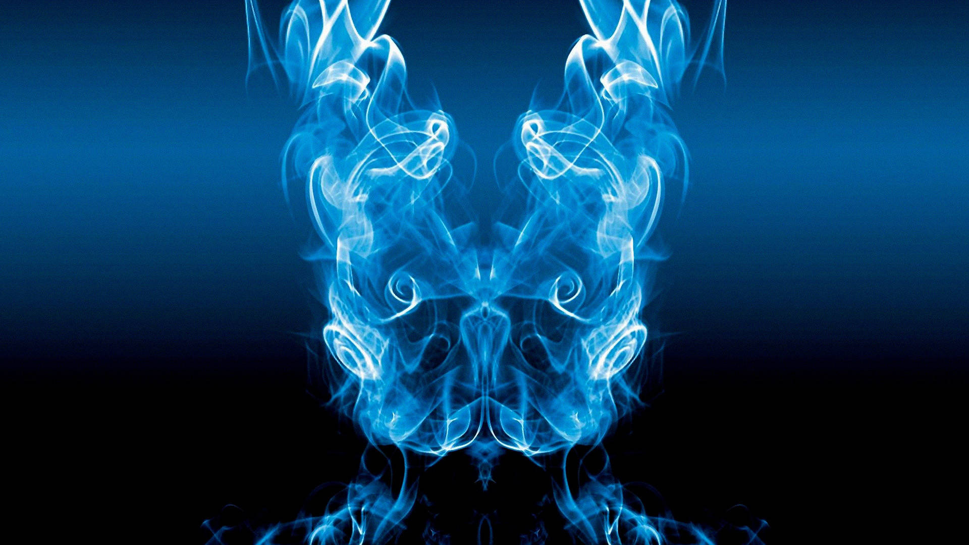 Donnie Darko Blue Flame Background