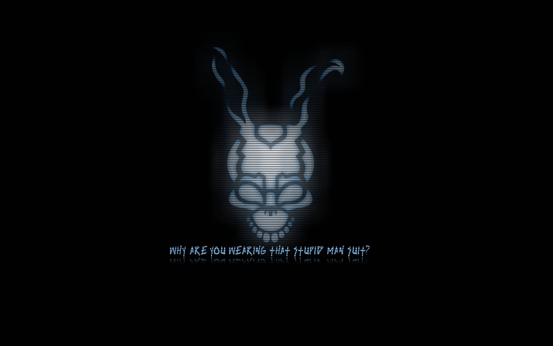 Donnie Darko Skull Head Background