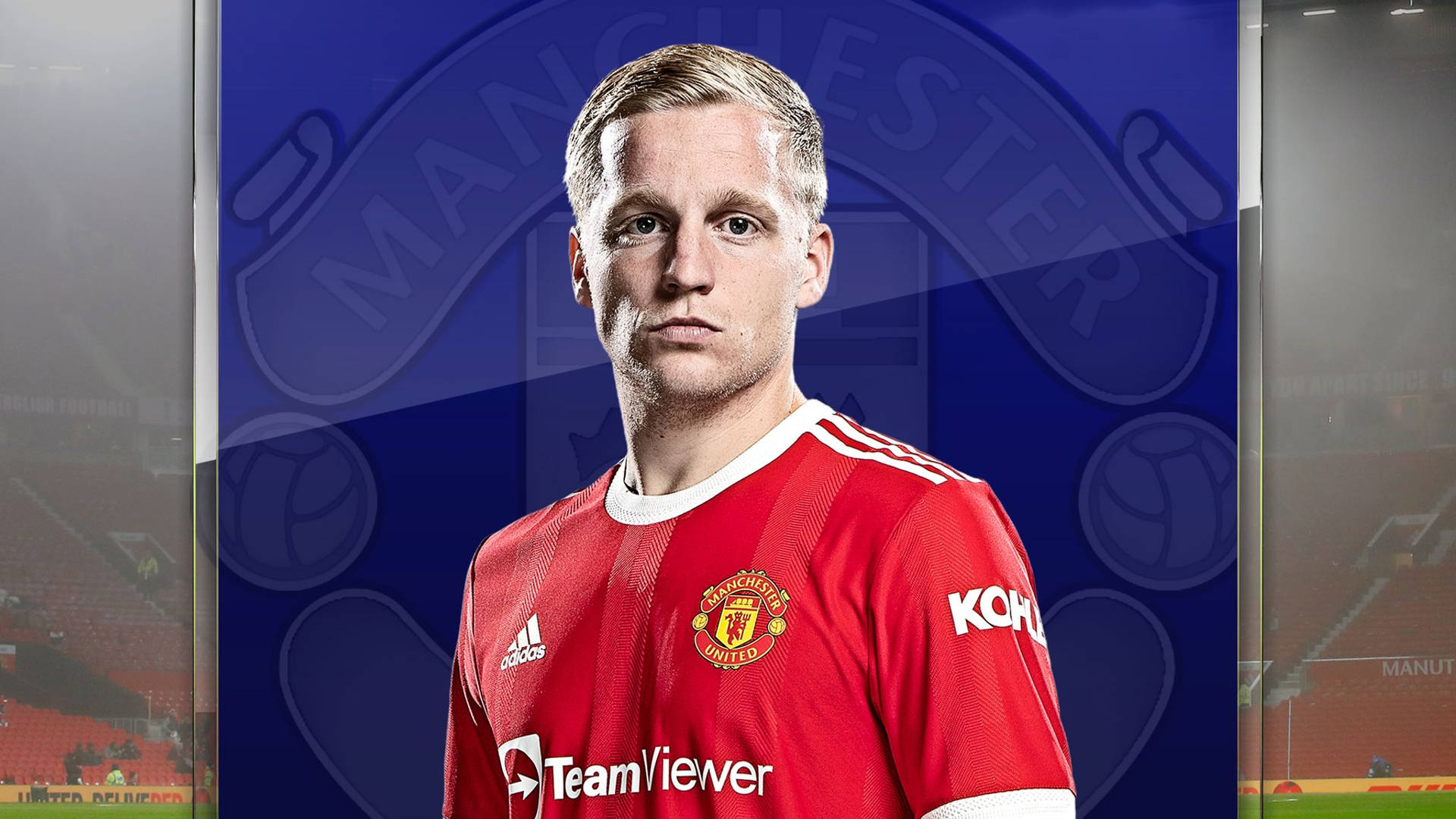 Donny Van De Beek Poses For A Profiling Shot