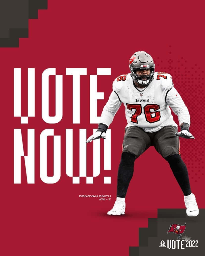 Donovan Smith Pro Bowl Buccaneers Poster
