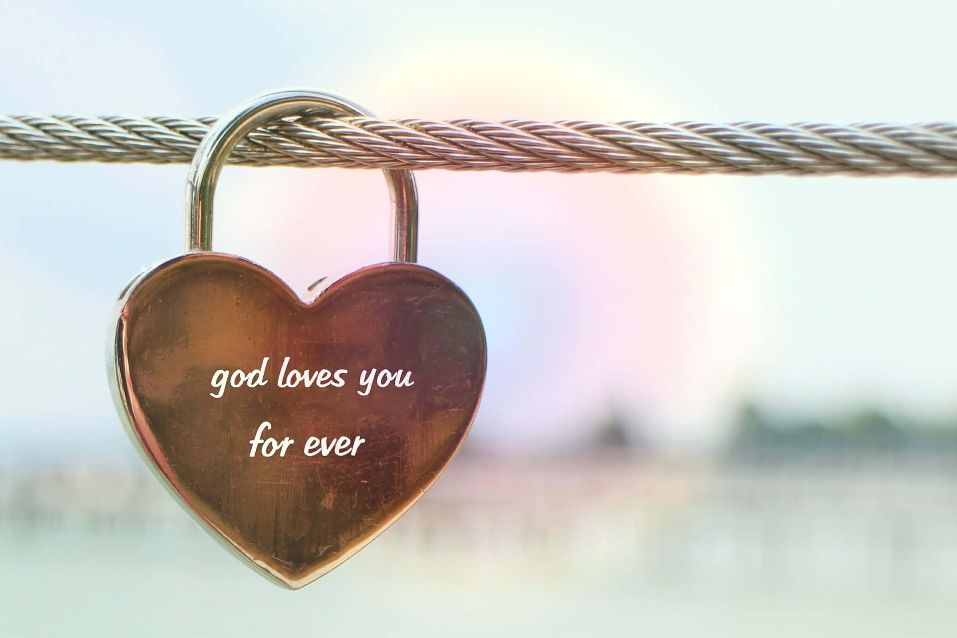 Don’t Ever Forget: God Loves You. Background