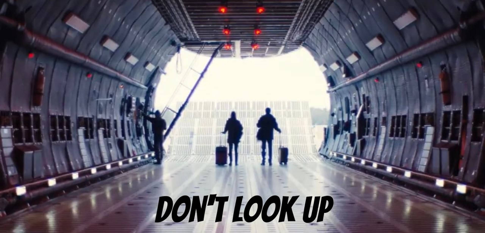 Don’t Look Up Silhouettes Background
